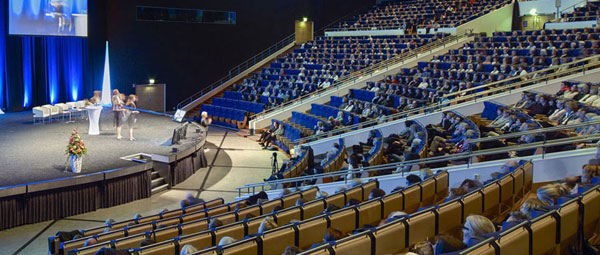 utsikt över möteslokal svenska mässan hall